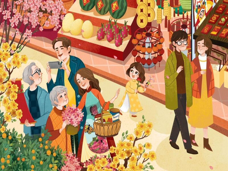 Các tiêu chí quan trọng cần lưu ý khi treo tranh Tết