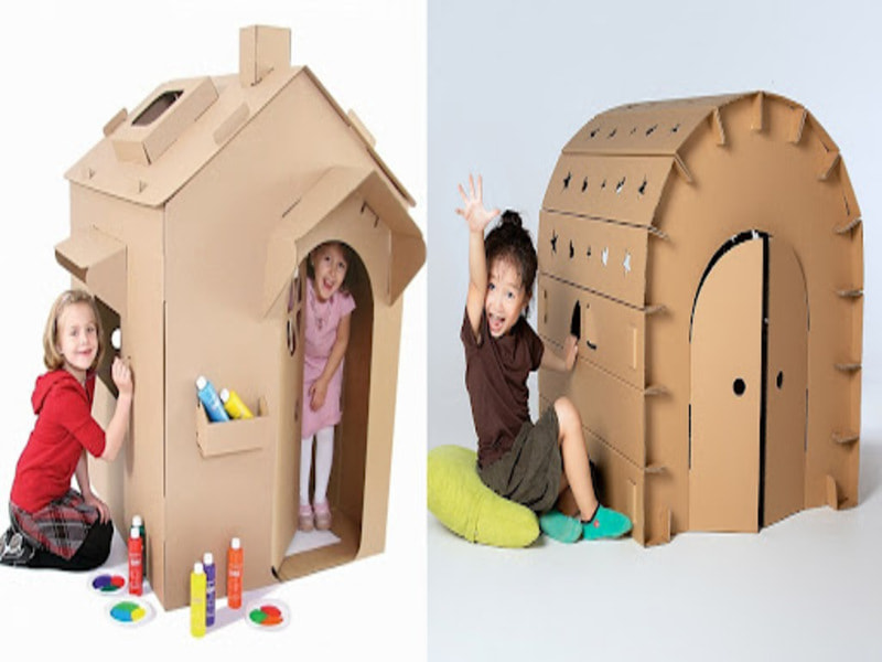 Hướng dẫn cách làm lều bằng thùng carton cực kỳ đơn giản và dễ làm