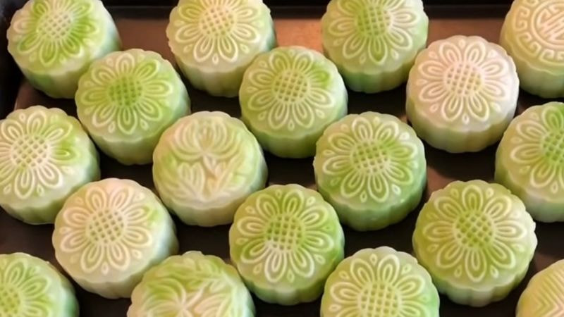 Nguyên liệu làm bánh dẻo Trung thu nhân sữa dừa