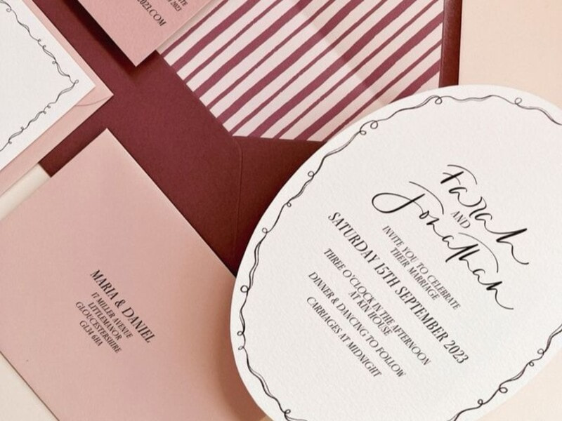 Kích thước thiết kế thiệp cảm ơn thông dụng