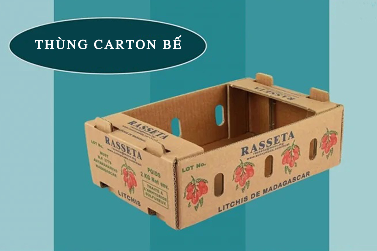 Khám phá thùng carton bế - Giải pháp đóng gói hàng hóa hiệu quả 1 Thùng carton bế