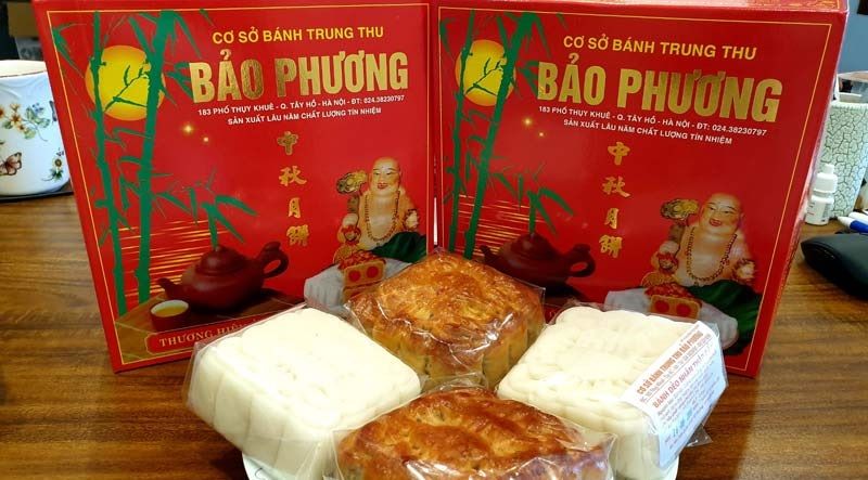 bánh trung thu Bảo Phương