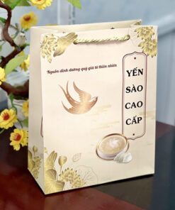 Túi giấy đựng yến sào cao cấp