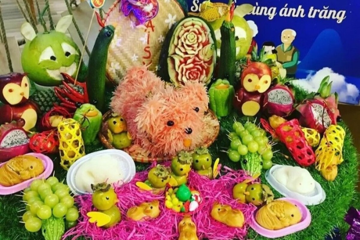 Bật mí cách bày mâm cỗ Trung thu truyền thống đẹp, ý nghĩa